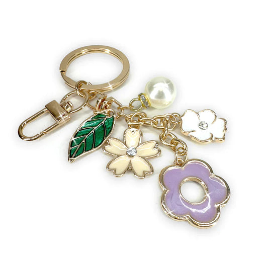 Keychain Pearl & Posy Multi