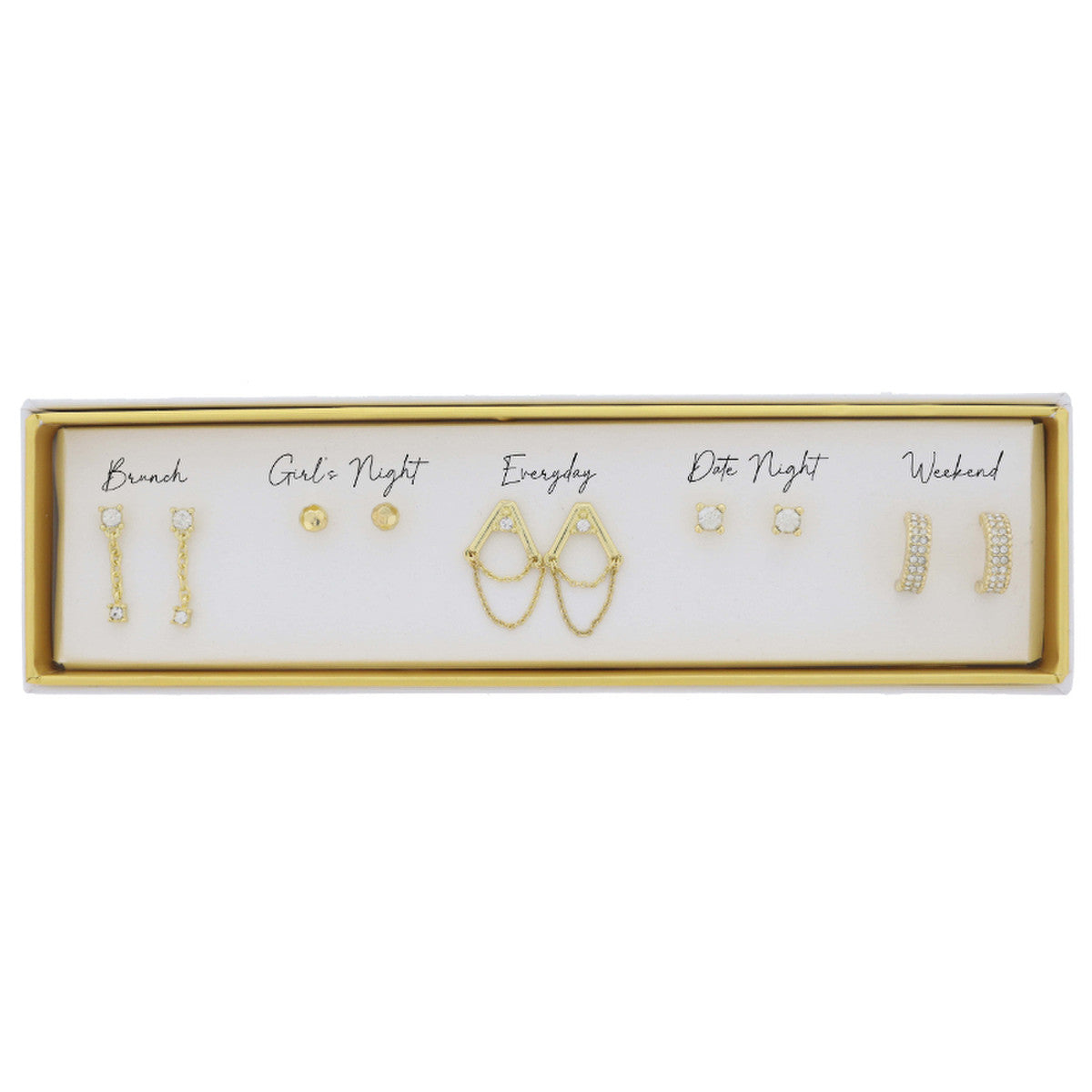 Five For Me Earrings