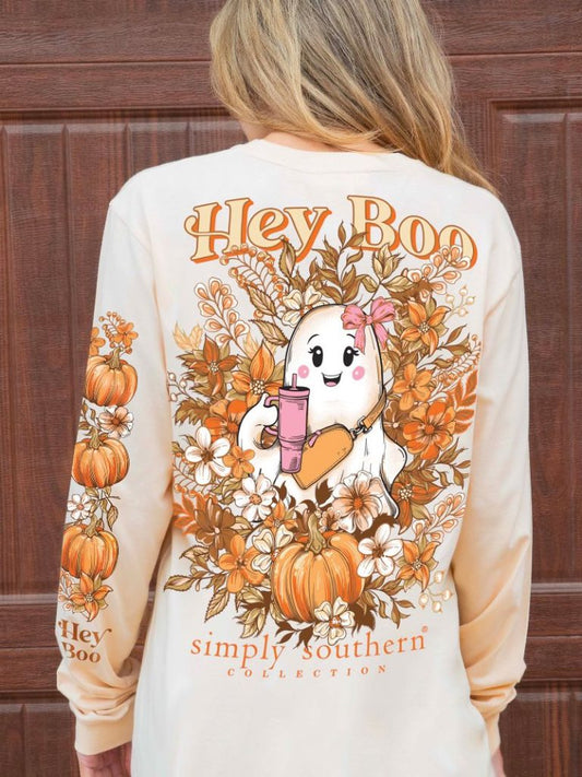 Simply Southern Boo Whisper Long Sleeve T-Shirt