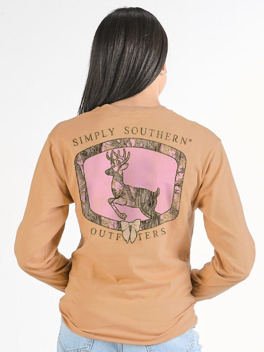 SS Camo Deer Long Sleeve