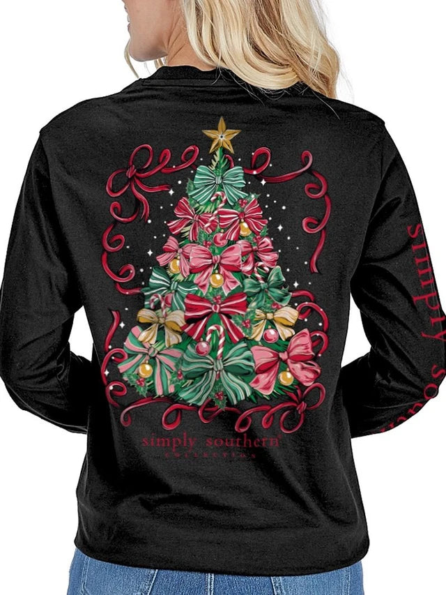 Long Sleeve Christmas Tree Shirt