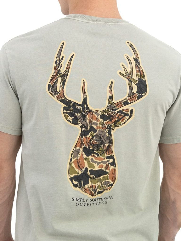 Mens Camo Deer Shirt