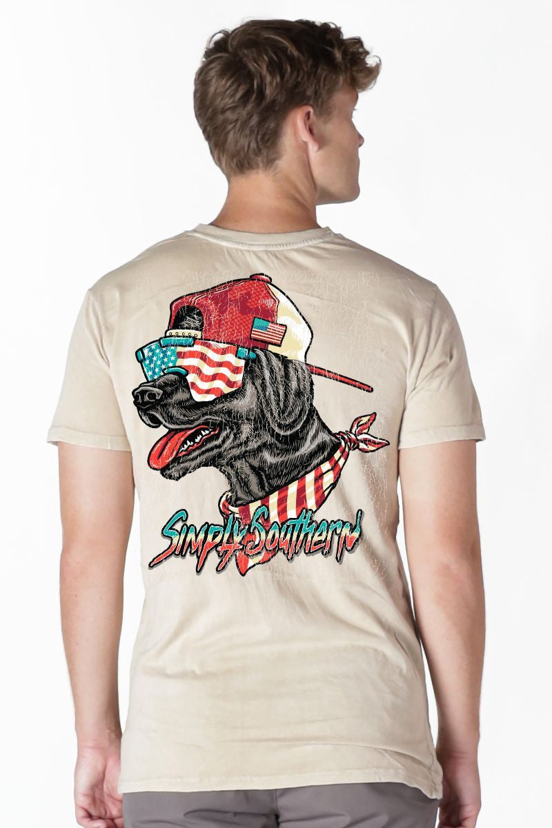 Simply Southern USA Dog Tshirt