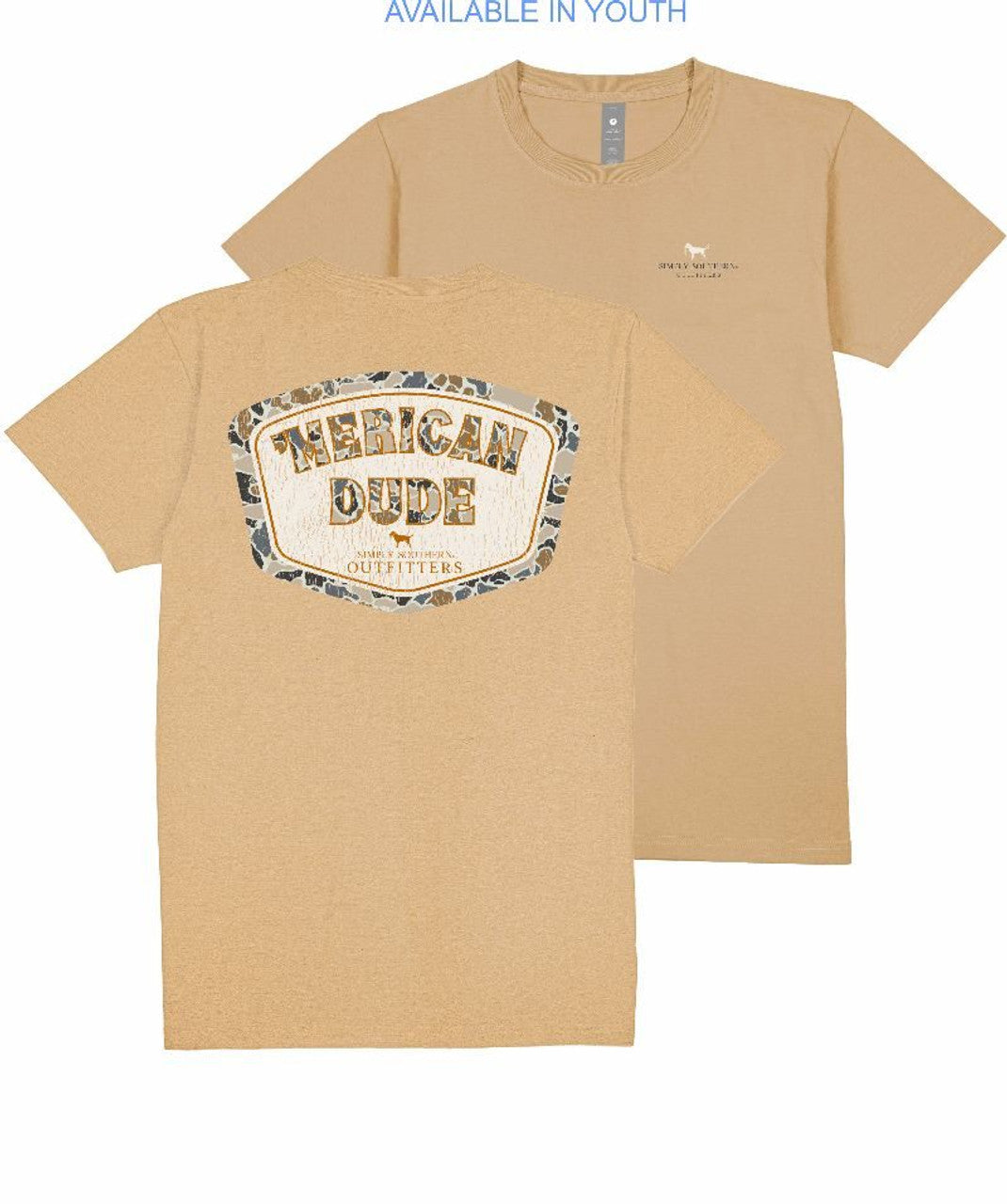 Simply Southern mens camo logo