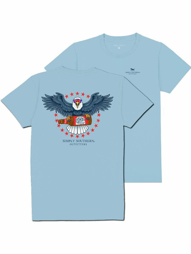 Simply Southern mens eagle