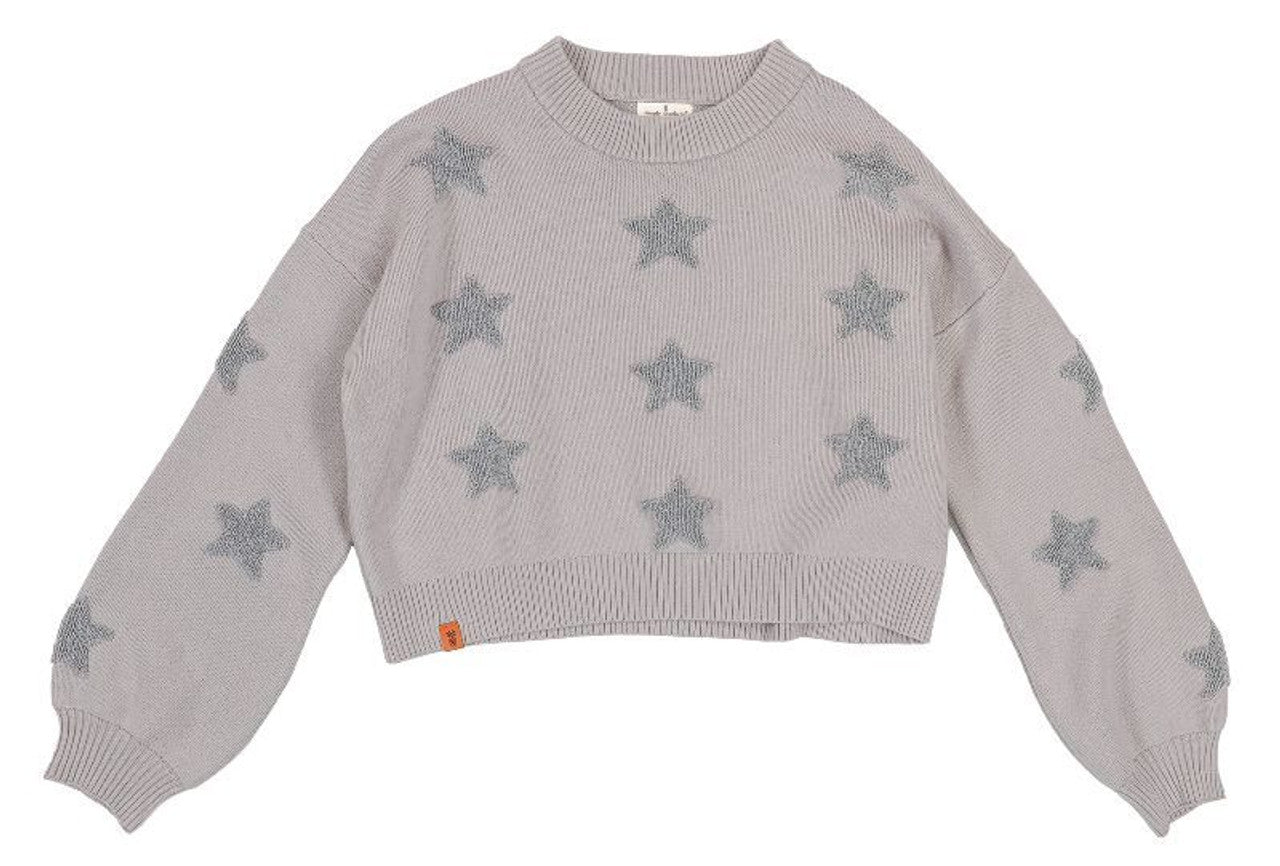 Simply Southern Cropped Star Sweater