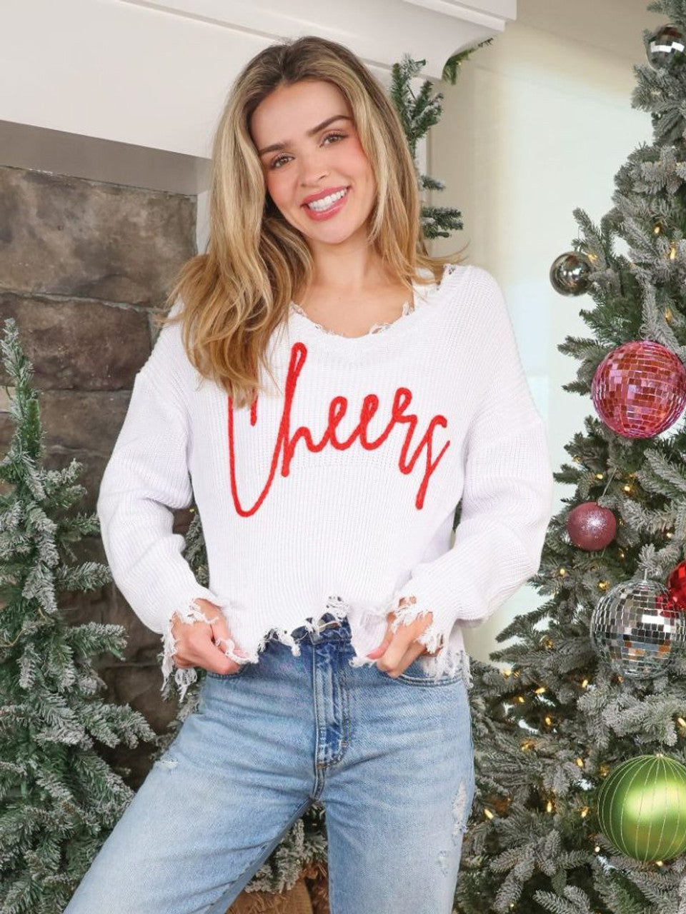 Simply Southern Cheers Sweater