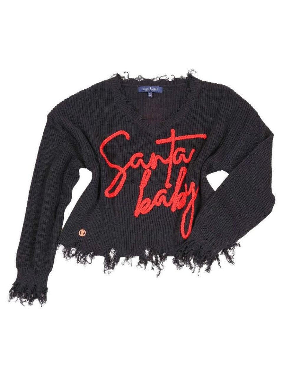 Simply Southern Santa Baby Sweater
