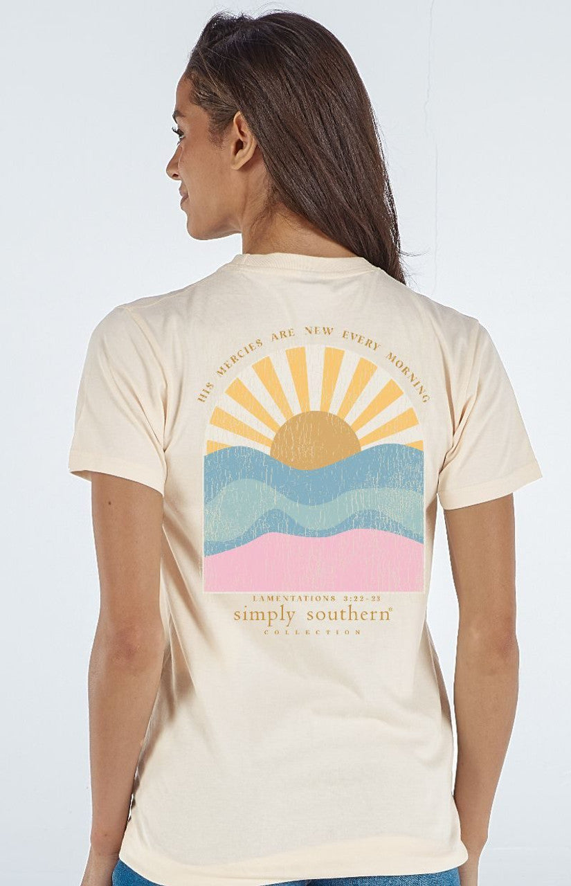 Simply Southern his mercies tshirt