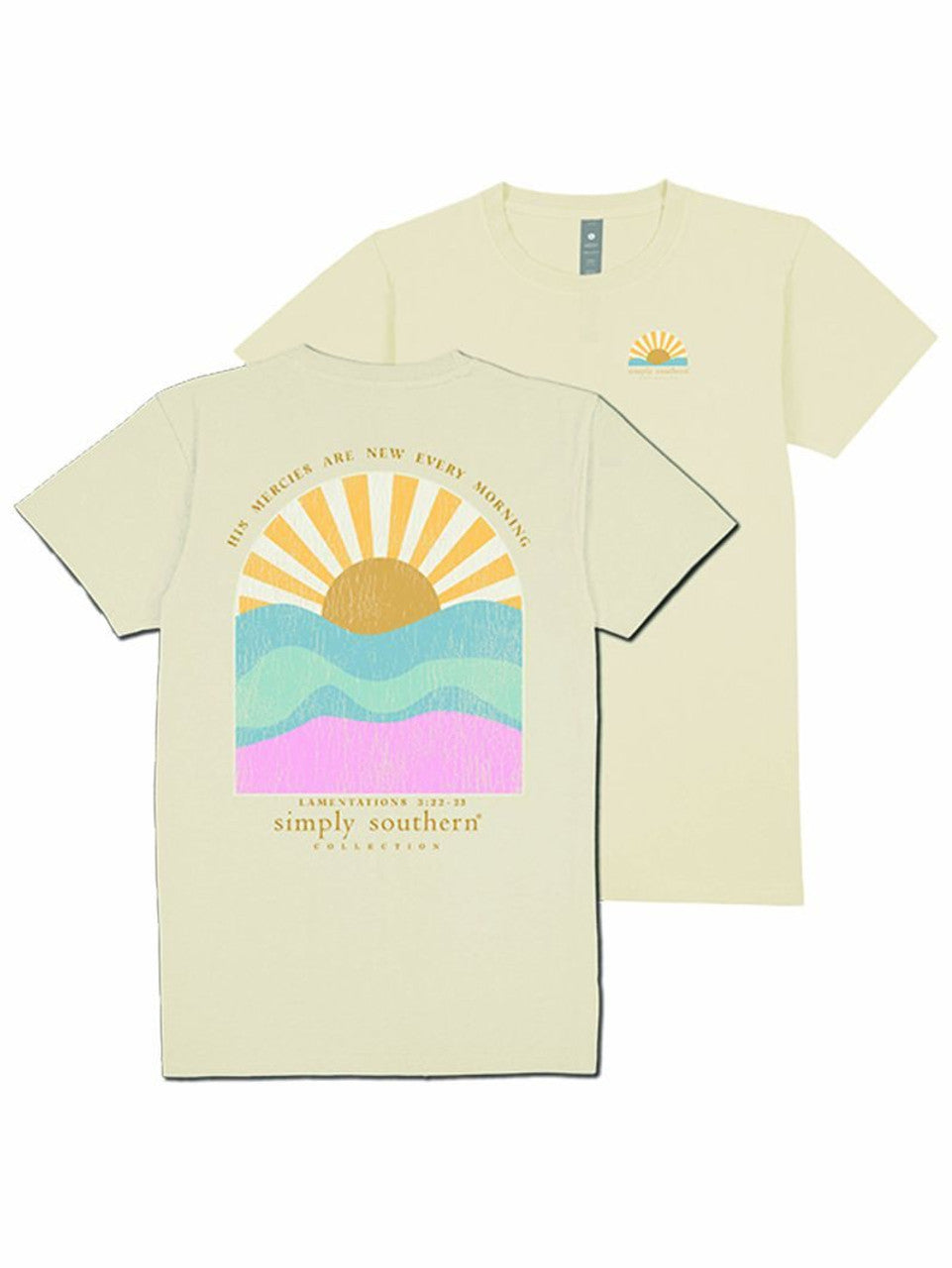 Simply Southern his mercies tshirt