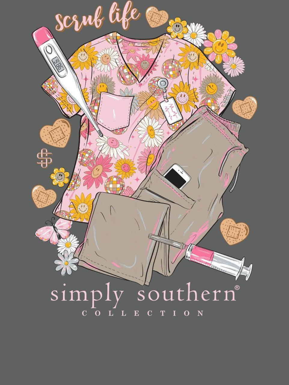 Simply Southern Scrub Life Tshirt