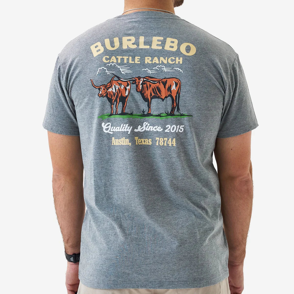 Mens Burlebo Cattle ranch Tee