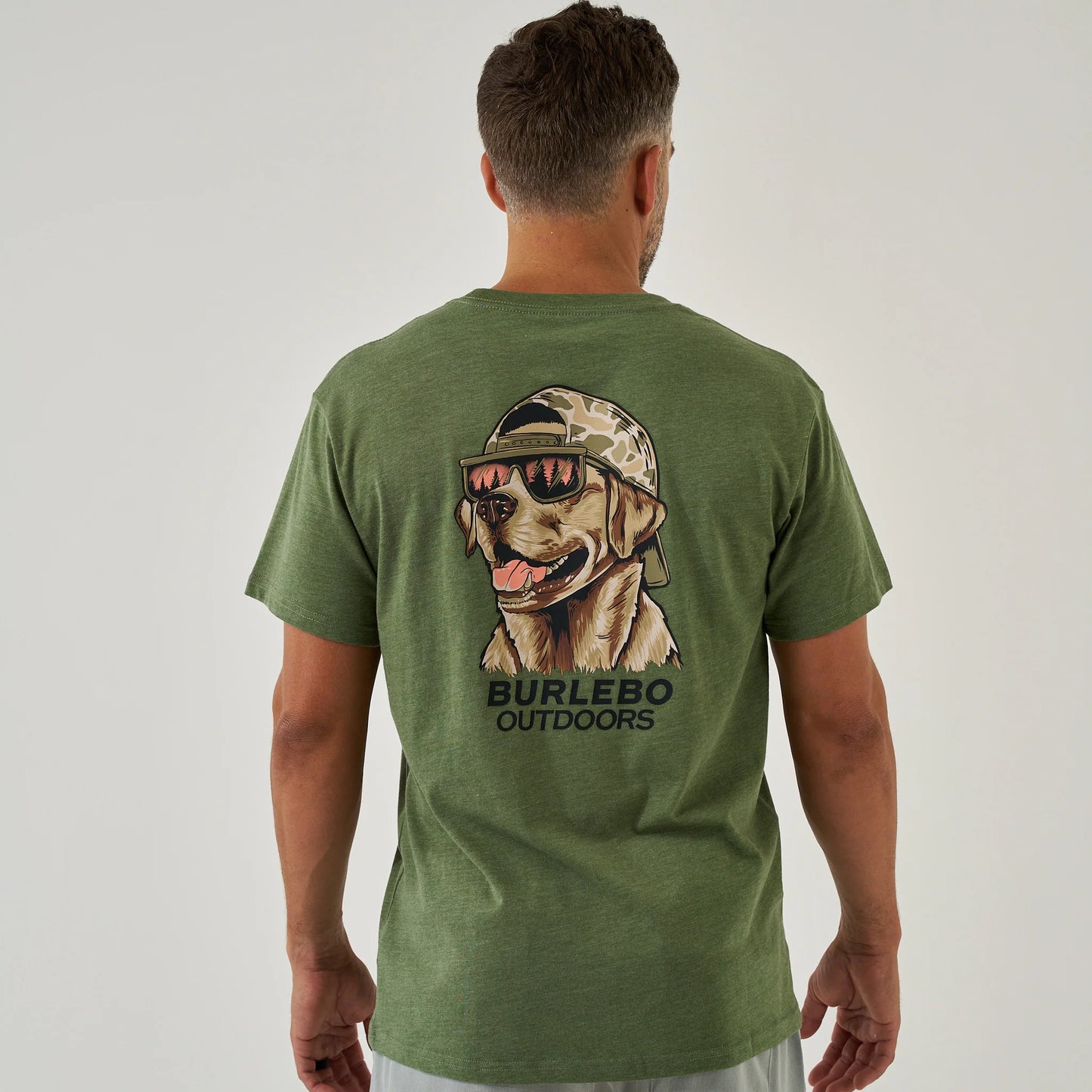 Burlebo Mallard Camo Dog Tee