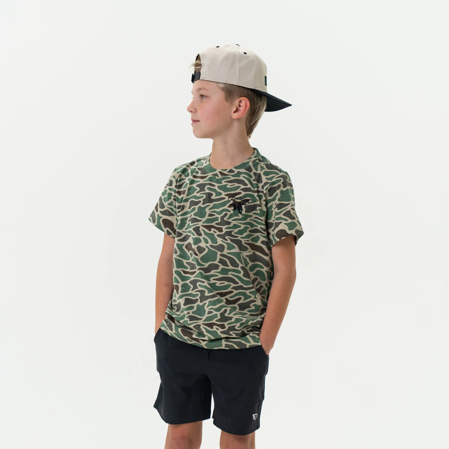 Burlebo Youth Camo Tee