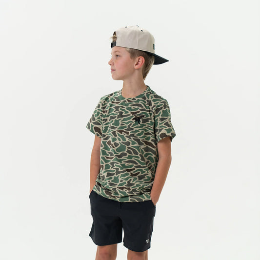 Burlebo Youth Camo Tee