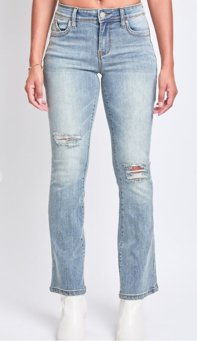 Mid Rise Bootcut Jeans