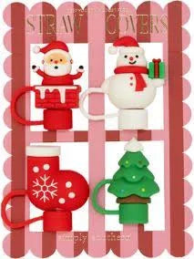 SIMPLY SOUTHERN STRAW COVER SANTA