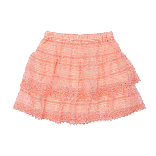 FOREVER YOUNG LACE TIERED SKIRT