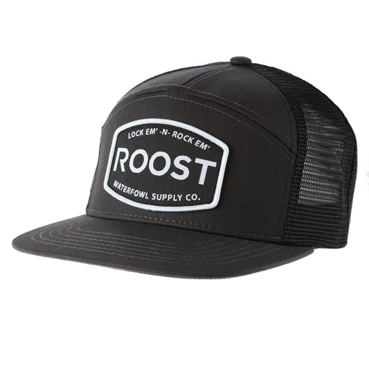 roost 7 panel patch hat